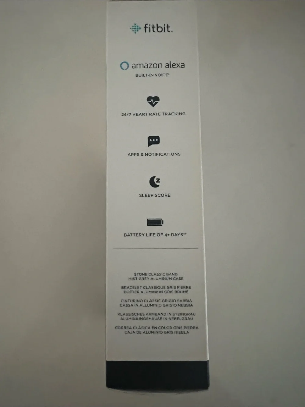fitbit Versa 2 Smartwatch - Charcoal Gray